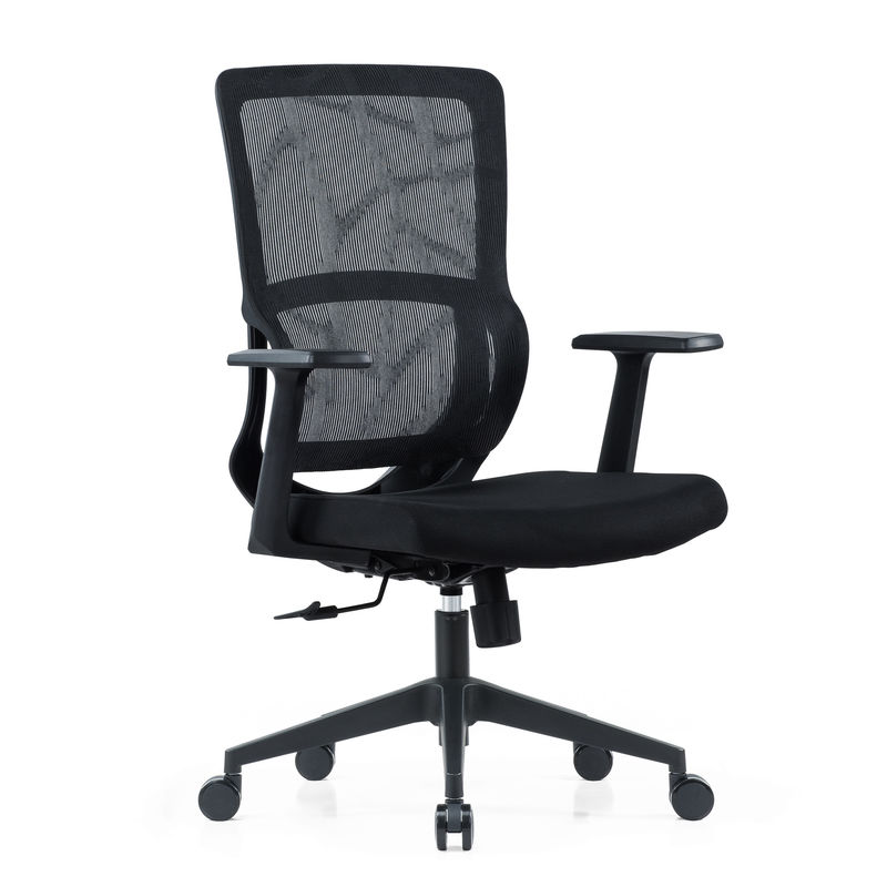 Hoogwaardige comfortabele verstelbare draaibare computerstoel Mid back ergonomische gaas kantoorstoel