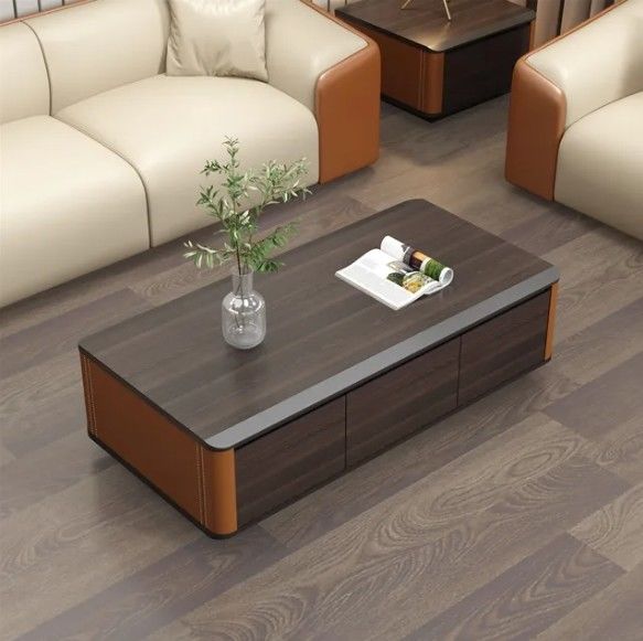 kantoormeubilair houten vierkante opslagkast met deur kleine vitrine tafel hoek tafel voor salontafels