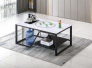 Modern Minimalist Rock Koffietafel Duurzaam en makkelijk schoon te maken Multifunctioneel Koffietafel voor kantoren